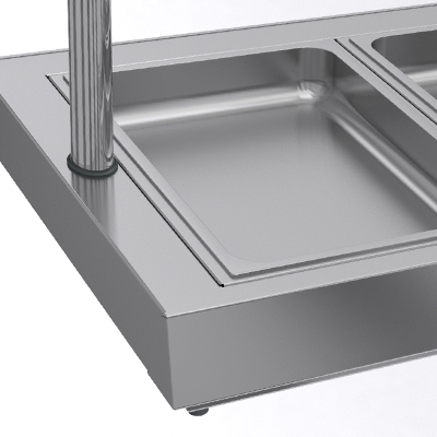 countertop food counters